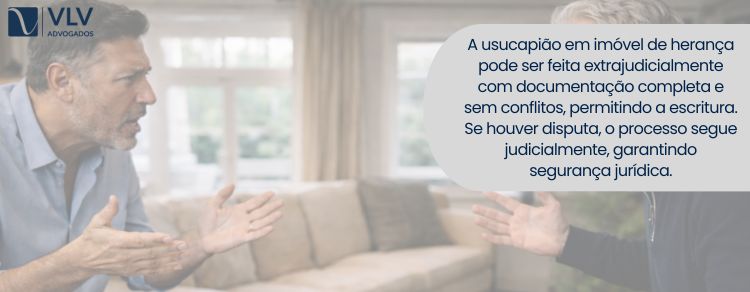 Posse prolongada pode mudar herança? Entenda a usucapião 2 Sim, quando há acordo e documentação completa, pode ser extrajudicial.