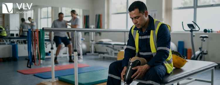 Amputação por acidente de trabalho dá aposentadoria? 1 imagem de amputação representando acidente de trabalho e aposentadoria