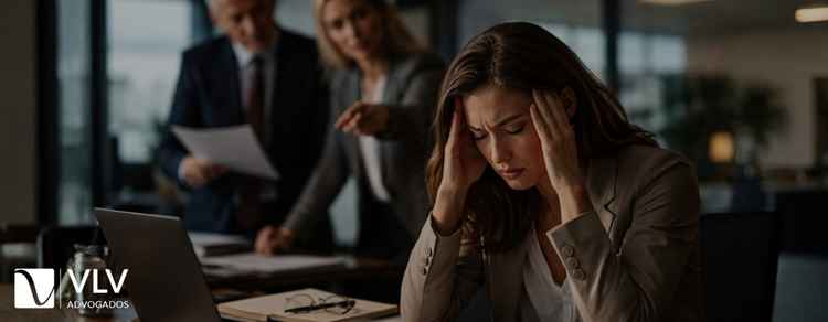 Assédio moral pode causar doença ocupacional? 1 Imagem representando assédio moral.
