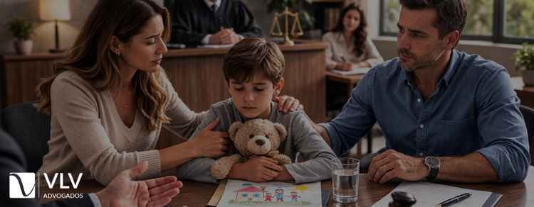 Como funciona a audiência de guarda dos filhos? 1 Imagem representando audiência de guarda.