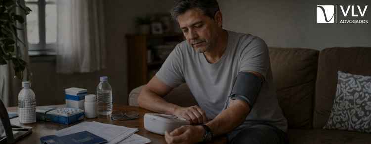 Hipertensão dá direito ao auxílio-doença? 1 Imagem representando hipertensão.