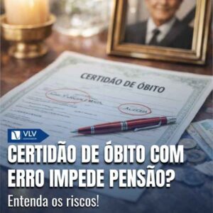 Certidão de óbito errada pode impedir pensão por morte? Entenda os riscos 5 Sim, uma certidão de óbito errada pode impedir ou atrasar a concessão da pensão por morte.