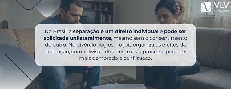 Como se separar do jeito certo? Evite problemas futuros! 2 imagem explicando sobre possibilidade de se separar sozinho