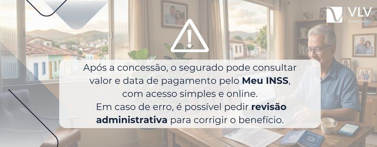 Valor concedido do benefício do INSS: o que fazer depois da aprovação? 2 imagem explicando sobre valor do benefício no Meu INSS