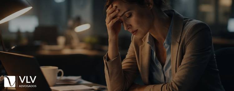 Depressão causada pelo trabalho dá direito? 1 Imagem representando depressão