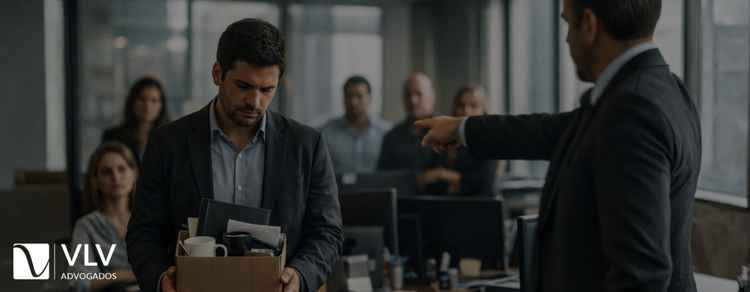 O que é a dispensa vexatória: vale danos morais? 1 Imagem representando dispensa vexatória.