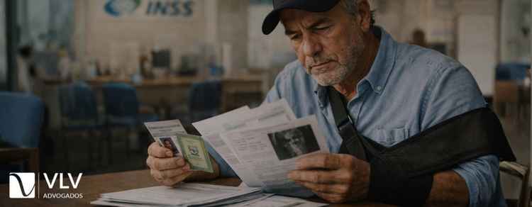 Documentos para dar entrada no auxílio-acidente: o que levar 1 Imagem representando auxílio-acidente.