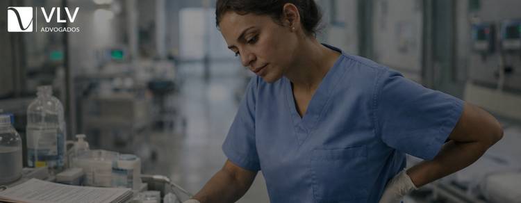 Doenças ocupacionais dos enfermeiros: 5 exemplos 1 Imagem representando doenças ocupacionais dos enfermeiros.