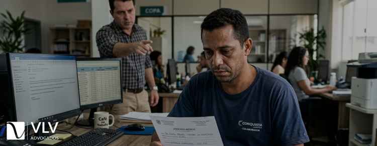 imagem representando empresa exigir retorno antes da alta do INSS