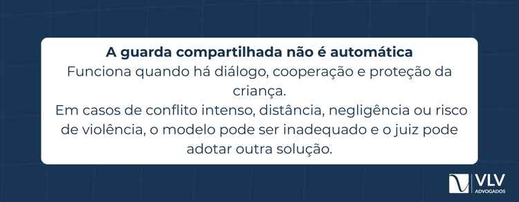 Guarda compartilhada é regra, mas dados mostram desafios na prática 2 Não, a guarda compartilhada não funciona em todos os casos, embora seja a regra.