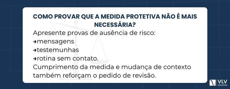 O que fazer diante de uma medida protetiva injusta? Guia completo 2 Os documentos e provas são fundamentais para demonstrar que a medida não é mais necessária.
