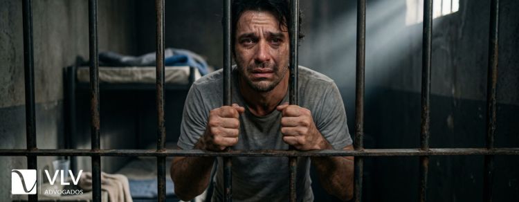 Preso injustamente: quando há direito à indenização? 1 homem preso injustamente