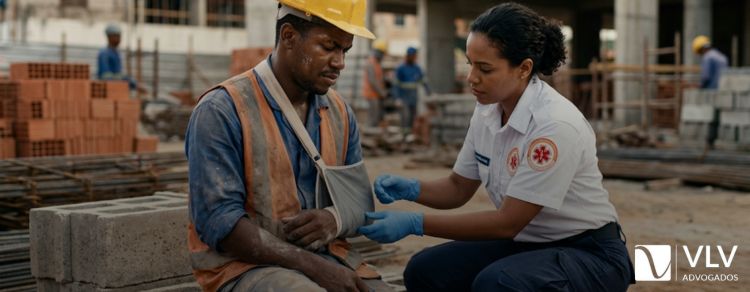 homem que recebeu indenização por acidente de trabalho
