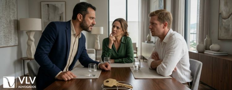 Irmão pode morar sozinho em imóvel herdado? Entenda seus direitos e riscos 1 imagem representando irmão morar sozinho em imóvel herdado