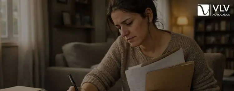 Minha mãe faleceu, por onde começar o inventário? 1 imagem representando pessoa que perdeu a mã e não sabe por onde começar o inventário