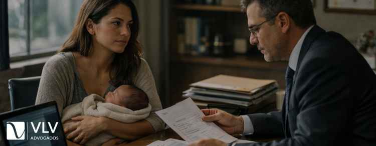 Número de ações judiciais por salário-maternidade cresce no Brasil 1 Imagem representando salário-maternidade.