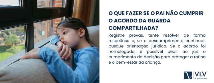 O pai não cumpre o acordo da guarda compartilhada 2 Se você enfrenta essa situação, é importante agir com cautela e estratégia.