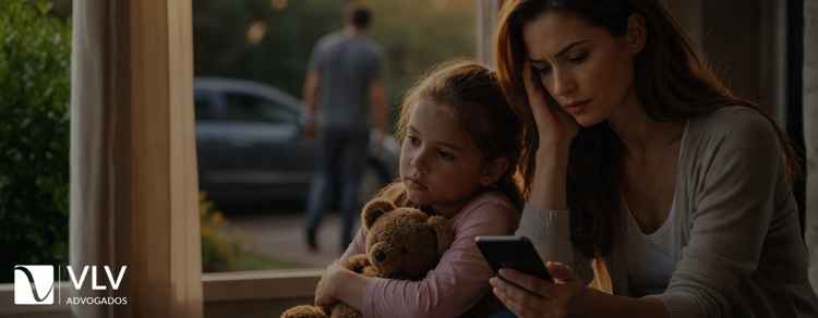 O pai não cumpre o acordo da guarda compartilhada 1 Imagem representando acordo da guarda.