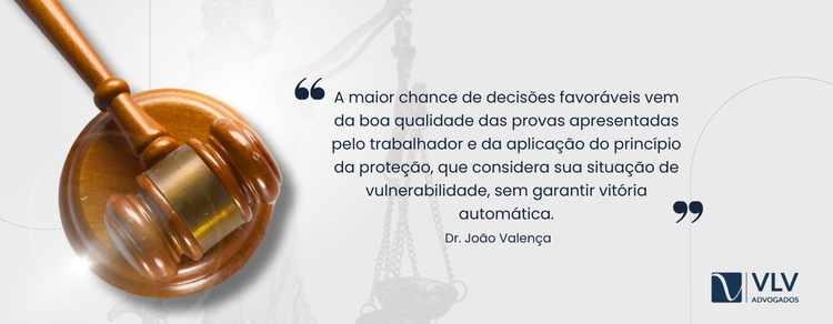 Quantos trabalhadores ganham ações na Justiça? O que mostram os dados 2 A principal razão está na qualidade das provas apresentadas.