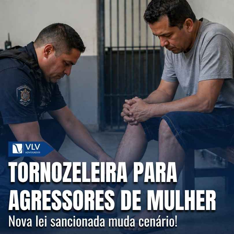 Tornozeleira eletronica imediata para agressores de mulheres 1