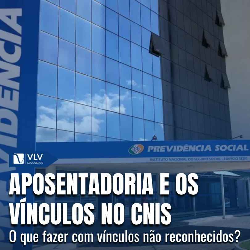 Vinculos nao reconhecidos para a aposentadoria