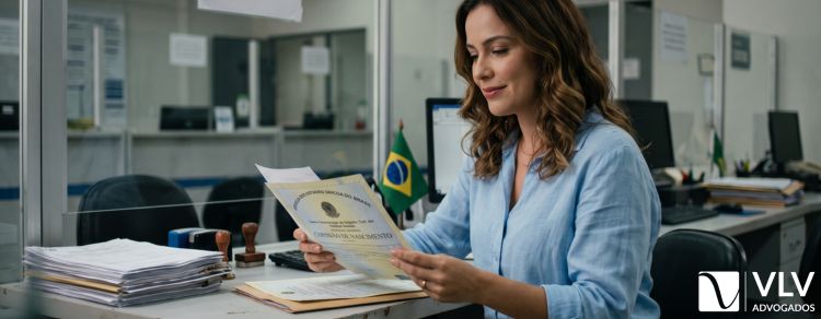 mulher retirando o sobrenome do pai por abandono afetivo