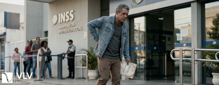 Ação no STF questiona perícia médica sem exame presencial 1 homem indo à perícia médica presencial