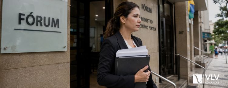 Diligência no processo: o que é e o que esperar no seu caso? 1 imagem representando advogada
em diligência