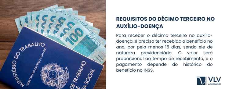 Quem recebe auxílio-doença tem direito ao décimo terceiro? 2 auxlio doenca da direito a decimo terceiro salario