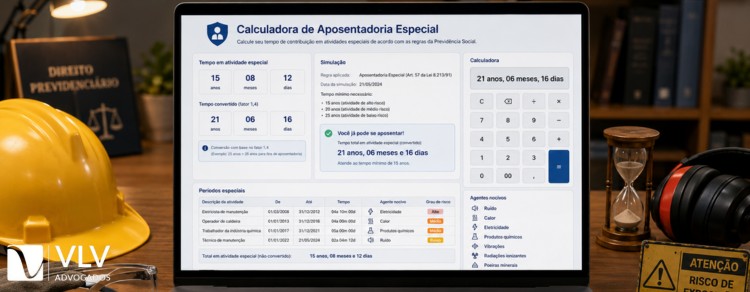 Calculadora de Aposentadoria Especial: Online Grátis 1 imagem de uma calculadora de aposentadoria especial