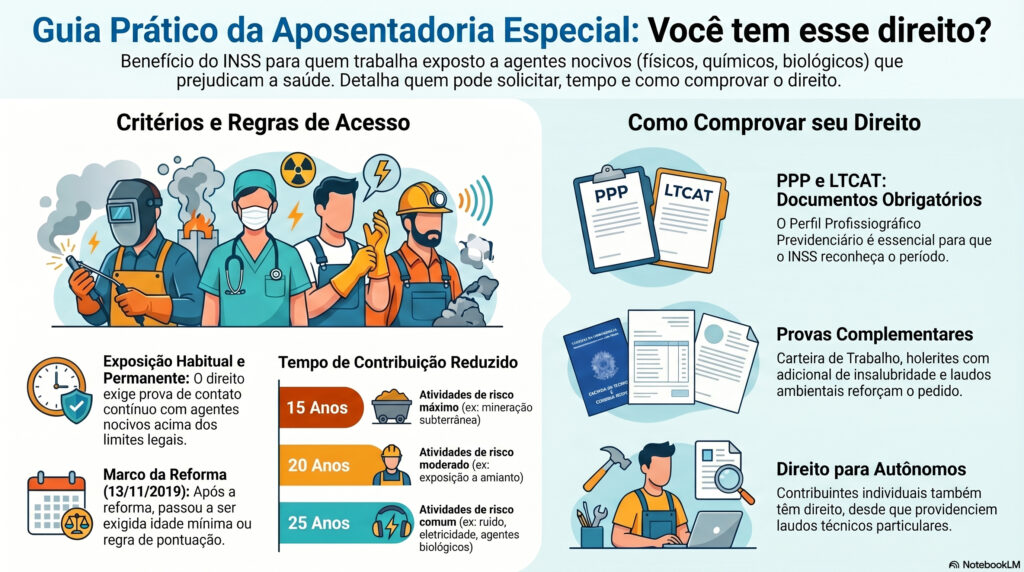 imagem representando direito a aposentadoria especial