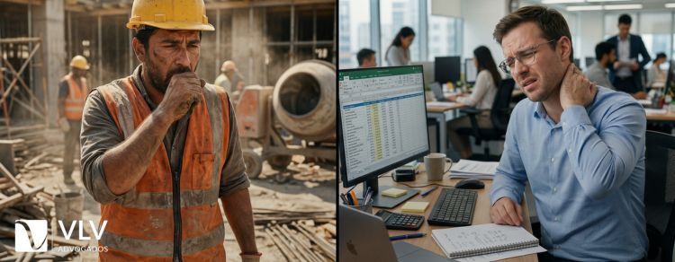 imagem representando doença profissional e doença do trabalho