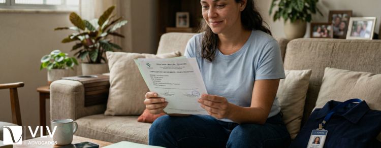 Lula sanciona lei que prevê folga remunerada para exames! 1 mulher ganhando folga remunerada para exames preventivos