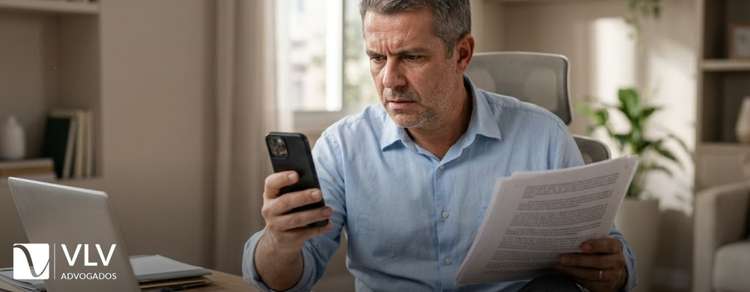 imagem representando golpe do falso advogado