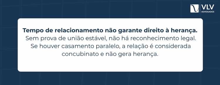 imagem representando amante ter direito a heranca