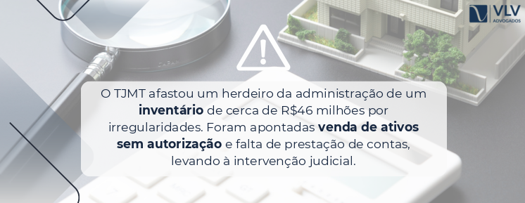 imagem explicando sobre decisão de partilha de herança do tjmt