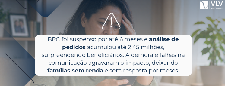 imagem explicando o caso de bpc suspenso