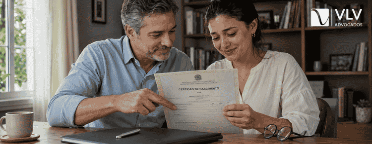 Incluir o nome de madrasta ou padrasto na certidão de nascimento: passo a passo 1 imagem representando incluir o nome de madrasta ou padrasto na certidão de nascimento