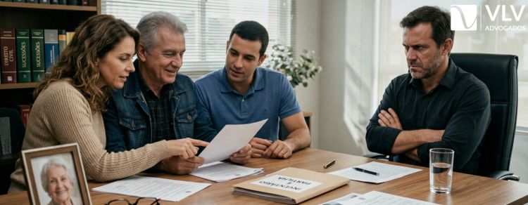 herdeiros em conflito deixando o inventário parado há muitos anos