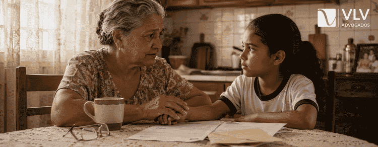 orientação para pensão avoenga