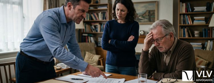 herdeiro afastado de partilha de herança