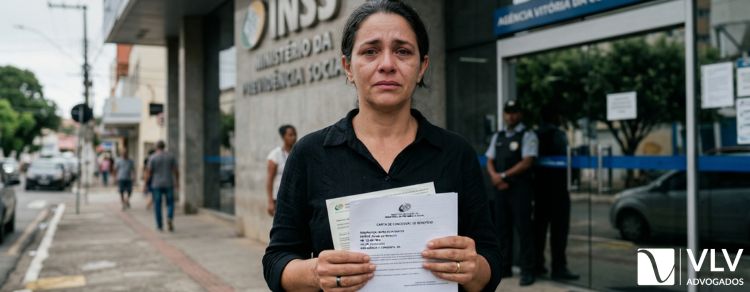 imagem de uma mulher buscando pensão por morte na união estável