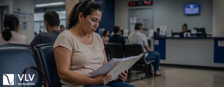 mulher aguardando a perícia do BPC LOAS no INSS