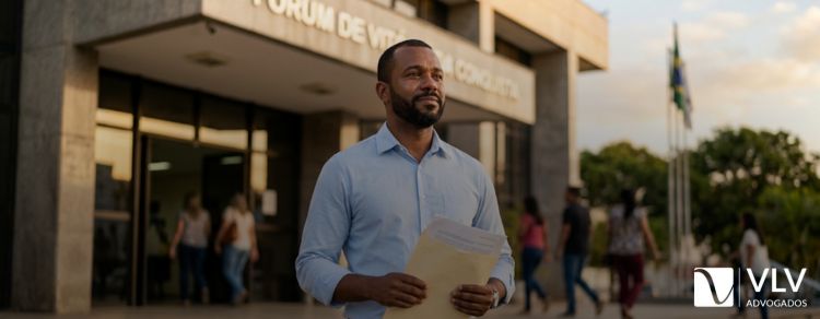 imagem representando homem reabilitado criminalmente
