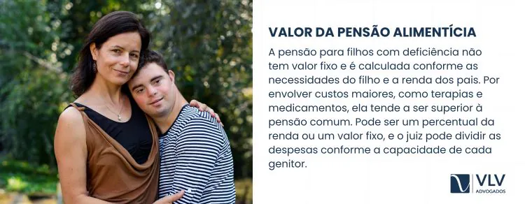 Pensão para filho com deficiência pode ser vitalícia 2 imagem explicando o valor da pensão para filho com deficiência