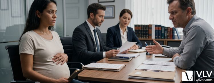 gestante cuidadora de idoso em ação de reconhecimento de vínculo de emprego