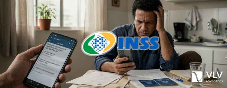 homem preocupado com vínculos não reconhecidos para a aposentadoria