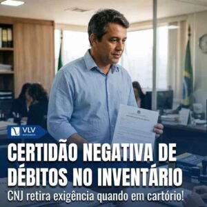 Certidao Negativa de Debitos no Inventario