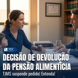 Devolucao de valores da pensao alimenticia decisao TJMS