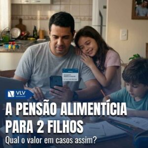 Pensao alimenticia para 2 filhos